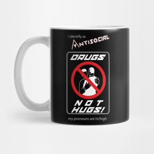 Pronoun high etiquette Mug